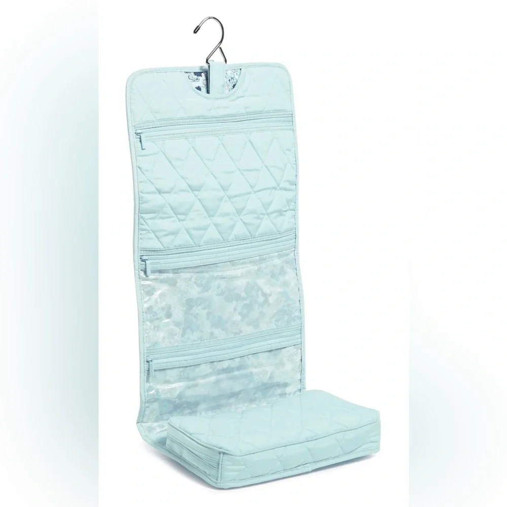 Vera Bradley Ultralight Hanging Organizer in Sea Salt Blue